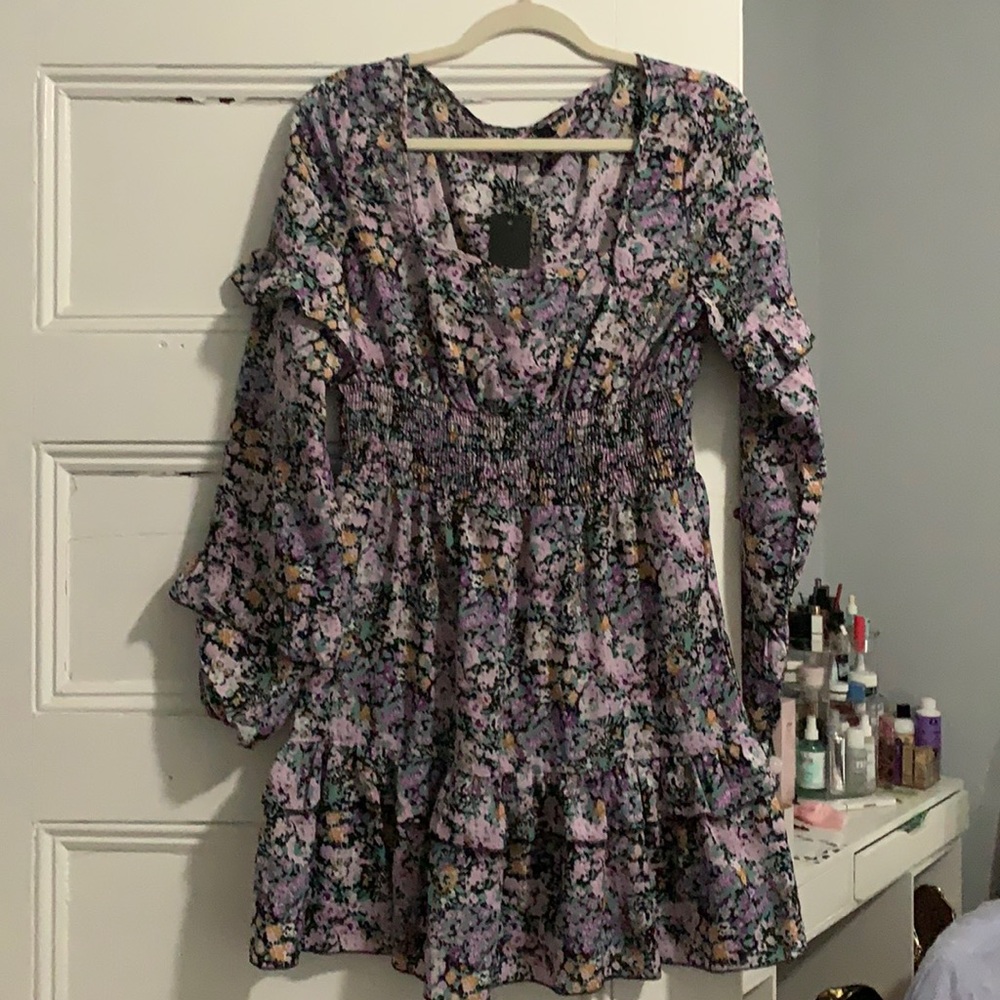 Floral L/S Dress